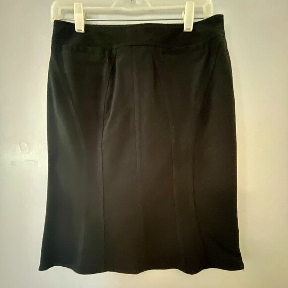 Express Black Knee-Length Skirt - Picture 1 of 4